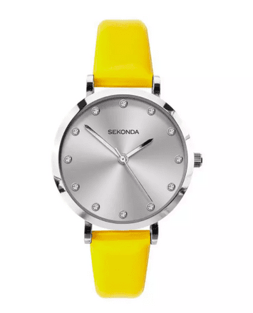 Sekonda Yellow Strap Watch 40010