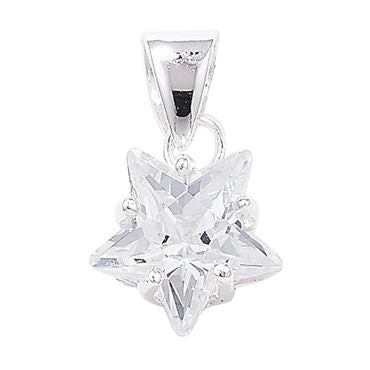 Silver 10x10 Star Pendant