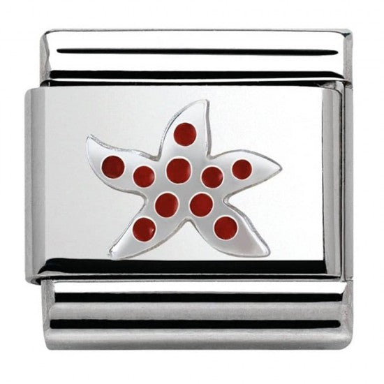 Nomination Classic Silver Starfish Animal Charm Link 33020227